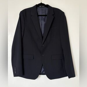 Men's Navy Blazer - Zara